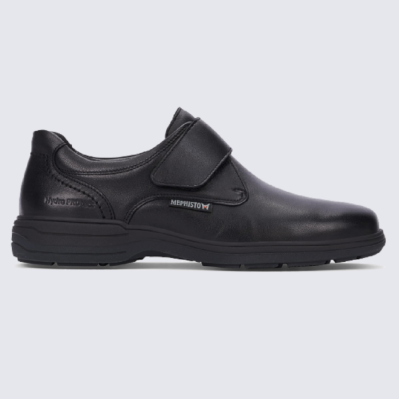 Chaussures Mephisto chaussures velcros homme en cuir trait