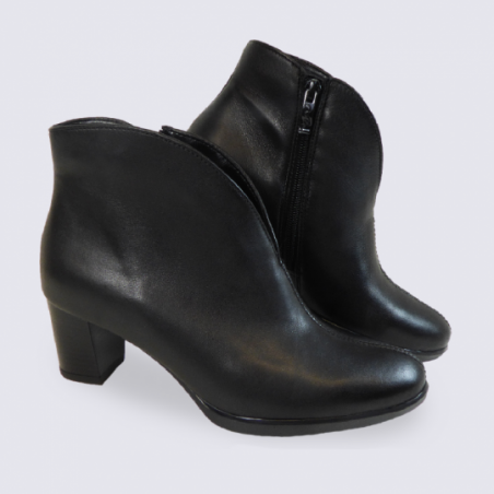 Bottines Ara, bottines à talons femme en cuir