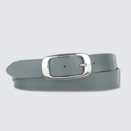 Ceinture pour femme Bernd Götz en cuir gris