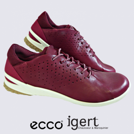Baskets Ecco, baskets à lacets légères femme en cuir Baskets Ecco, baskets à lacets légères femme en cuir
