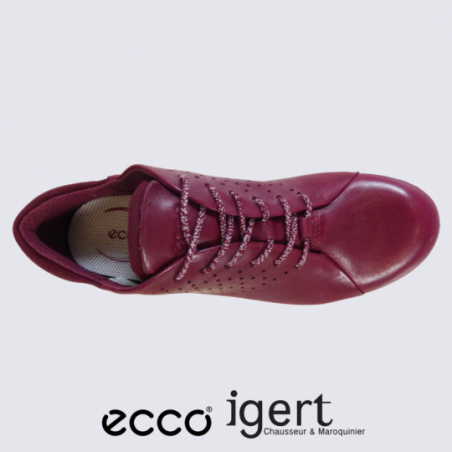 Baskets Ecco, baskets à lacets légères femme en cuir Baskets Ecco, baskets à lacets légères femme en cuir