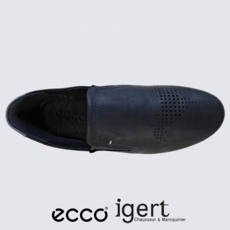Chaussures Ecco, chaussures confortables homme en cuir marine Chaussures Ecco, chaussures confortables homme en cuir marine