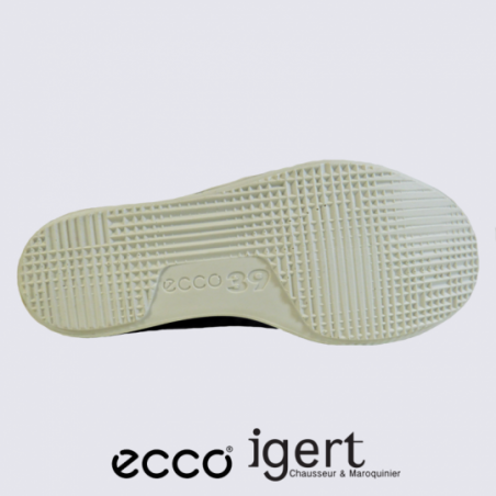 Chaussures Ecco, chaussures confortables homme en cuir marine