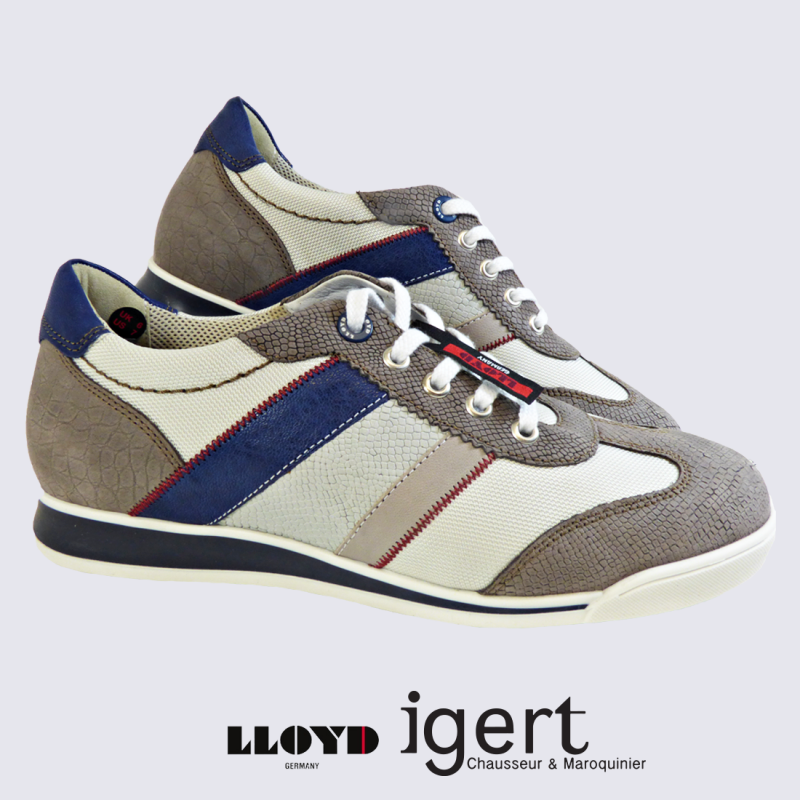 Baskets Lloyd, baskets tendances homme en cuir et textile