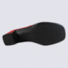 Sandales Vital, sandales tendances femme en cuir rouge Sandales Vital, sandales tendances femme en cuir rouge