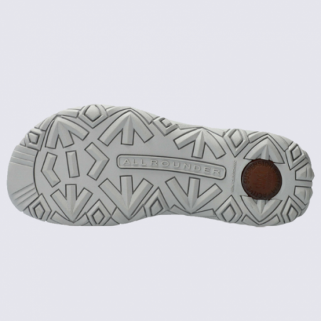 Sandales Allrounder, sandales confortables pour femme en textile glacier gris