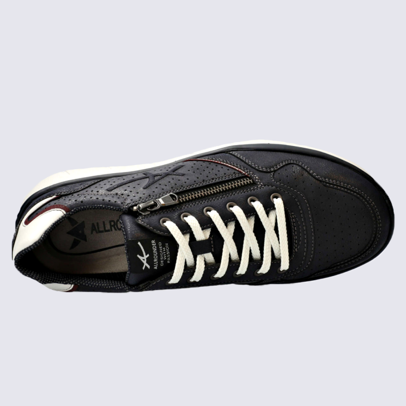 Baskets Allrounder, baskets confortables homme bleu