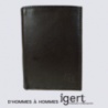 Porte feuille d'Hommes à Hommes, porte feuille élégant homme en cuir brun Porte feuille d'Hommes à Hommes, porte feuille élégant homme en cuir brun