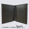 Porte feuille d'Hommes à Hommes, porte feuille élégant homme en cuir brun Porte feuille d'Hommes à Hommes, porte feuille élégant homme en cuir brun