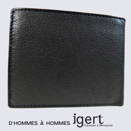 Porte Feuille d'Hommes à Hommes, porte feuille pratique homme cuir noir