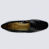 Escarpins Ara, escarpins confortables et tendances femme en cuir effet croco vernis noir Escarpins Ara, escarpins confortables et tendances femme en cuir effet croco vernis noir
