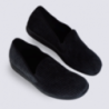 Chaussons Westland by Josef Seibel, chaussons d'hiver confort homme en velours côtelé noir Chaussons Westland by Josef Seibel, chaussons d'hiver confort homme en velours côtelé noir