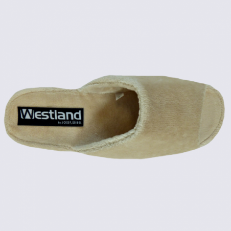 Mules Westland by Josef Seibel, mules éponges à talon femme beige