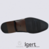 Bottines Kdopa, bottines basses homme en cuir noir Bottines Kdopa, bottines basses homme en cuir noir