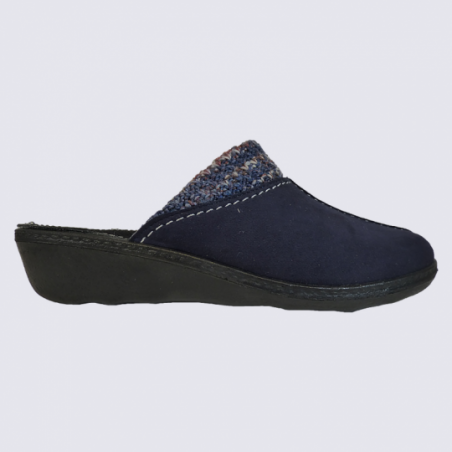 Mules Westland by Josef Seibel, mules hiver femme bleu marine