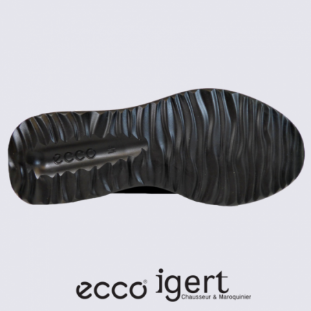 Chaussures Ecco, chaussures à lacets homme en cuir cacao