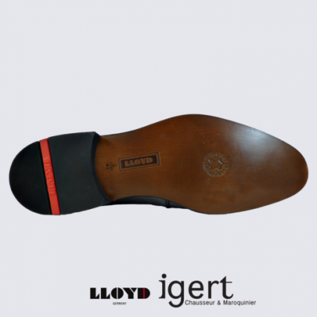 Derbies Lloyd, derbies chics homme en cuir gris