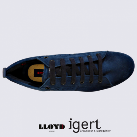 Baskets Lloyd, baskets confortables homme en cuir jeans