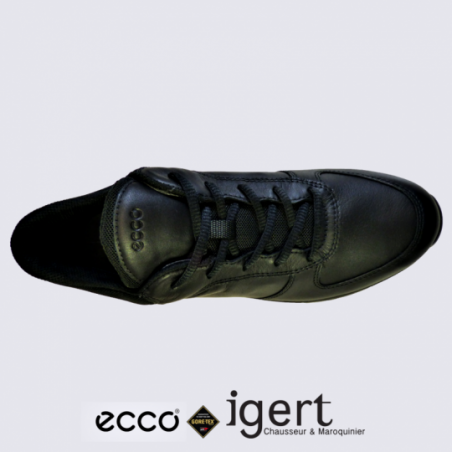 Chaussures Ecco, chaussures confortables homme en cuir noir