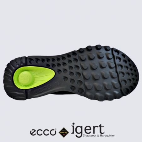 Chaussures Ecco, chaussures confortables homme en cuir noir