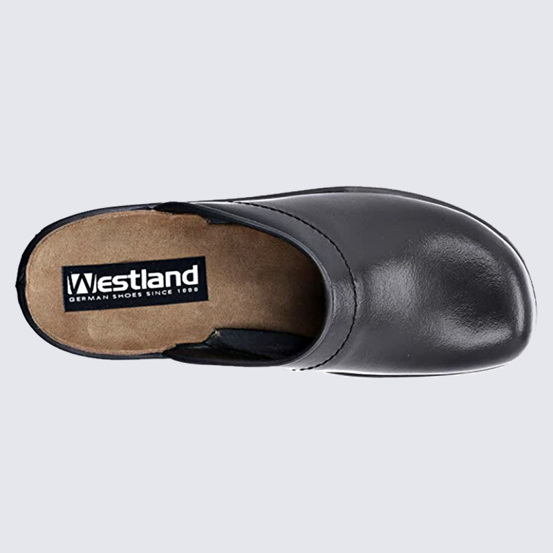 Chaussure mule homme cuir 2025