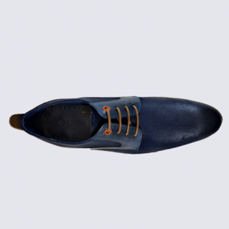 Chaussures de ville Kdopa, chaussures de ville tendance homme bleu