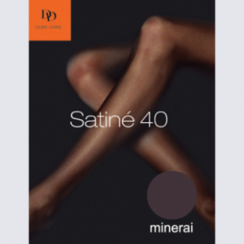 Collants Doré Doré, collants satiné semi-opaque 40D femme minerai