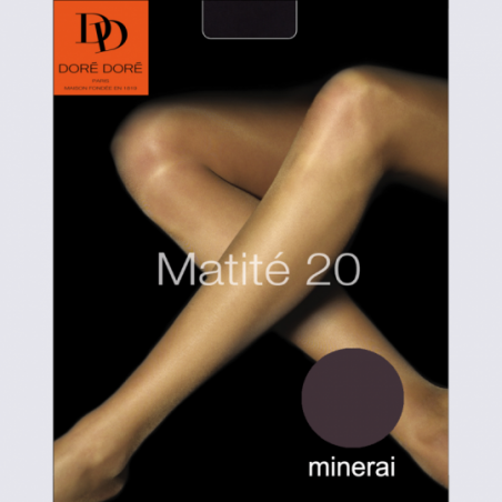 Collants Doré Doré, collants 20D femme minerai