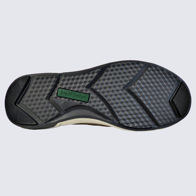 Baskets Josef Seibel, baskets tendances homme en cuir beige