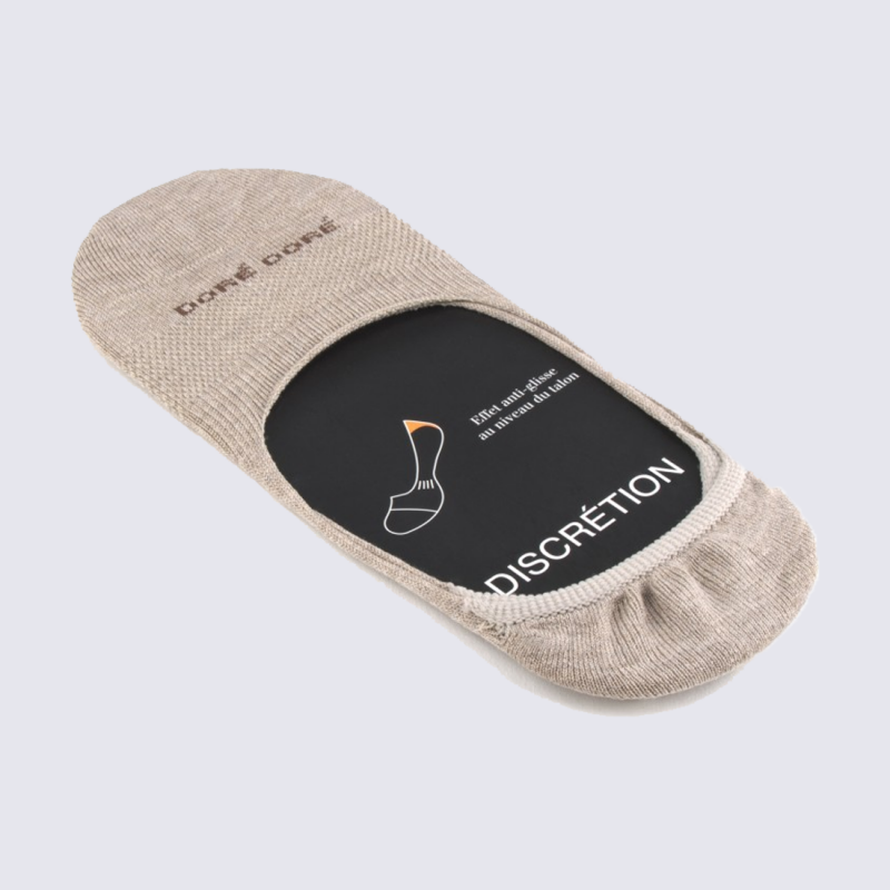 Chaussettes Doré Doré, chaussettes invisibles pour femme en coton sahara