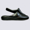 Mules Erel, mules homme en cuir noir Mules Erel, mules homme en cuir noir