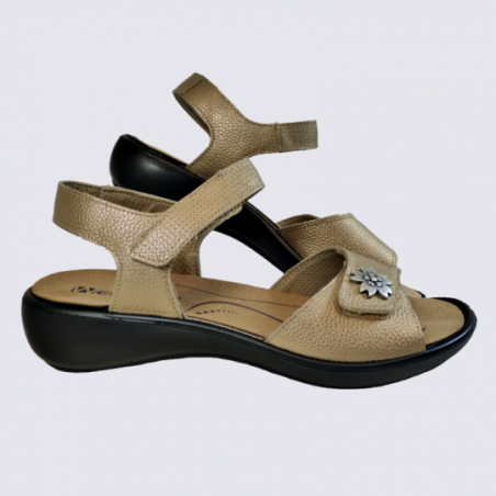 Mules Westland by Josef Seibel, mules confortables femme en cuir gold