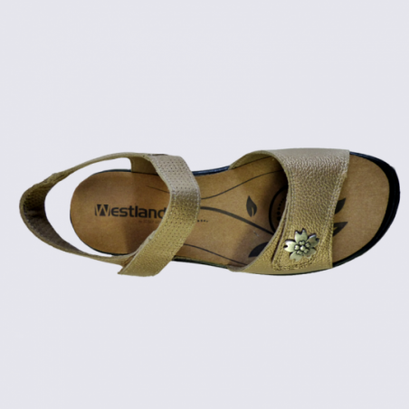 Mules Westland by Josef Seibel, mules confortables femme en cuir gold Mules Westland by Josef Seibel, mules confortables femme en cuir gold