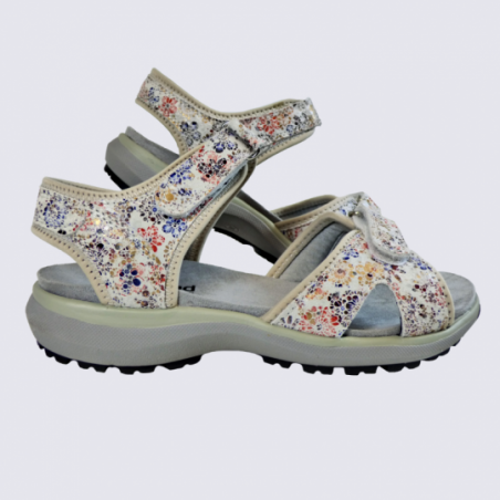 Sandales Westland by Josef Seibel, sandales confortables femme blanc fleur