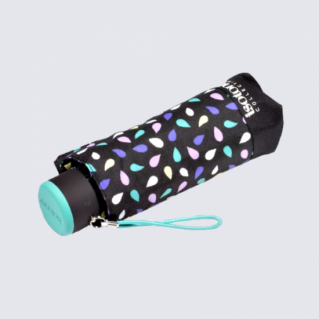 Parapluie Isotoner, parapluie mini déperlant graine pop Parapluie Isotoner, parapluie mini déperlant graine pop