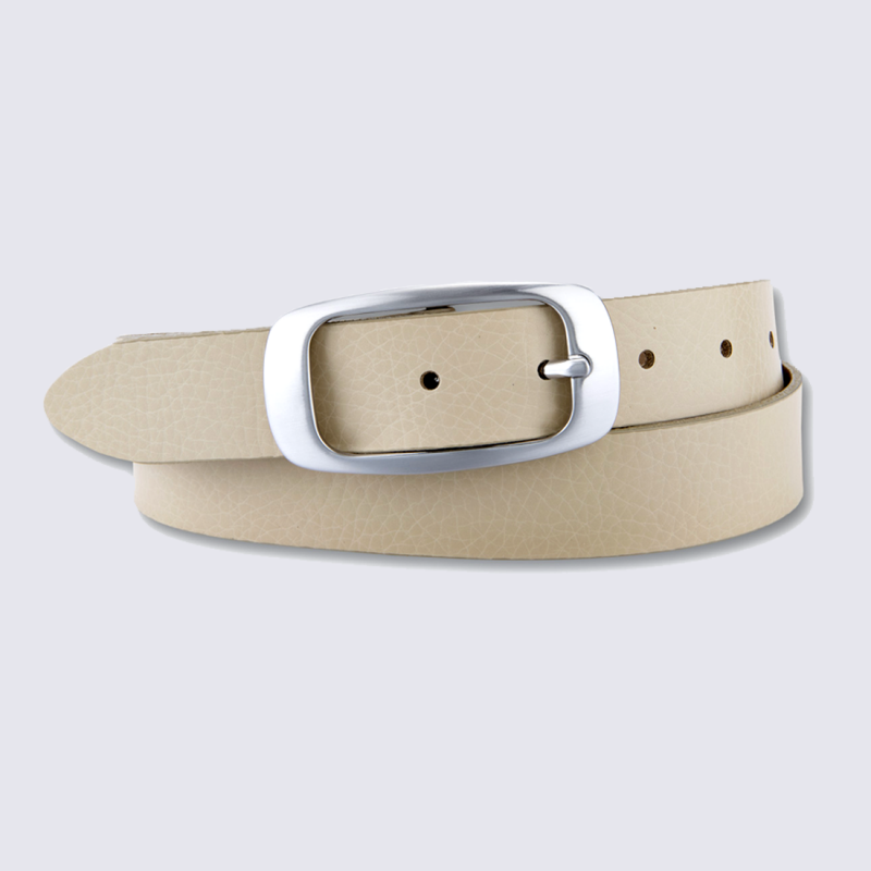 Ceinture Bernd Götz, ceinture femme en cuir nougat Ceinture Bernd Götz, ceinture femme en cuir nougat