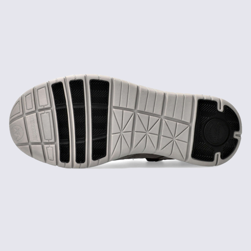 Chaussures Allrounder, chaussures ouvertes légères homme en cuir gris neutre