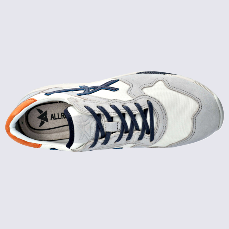 Baskets Allrounder, baskets légères et tendances homme en cuir gris/blanc