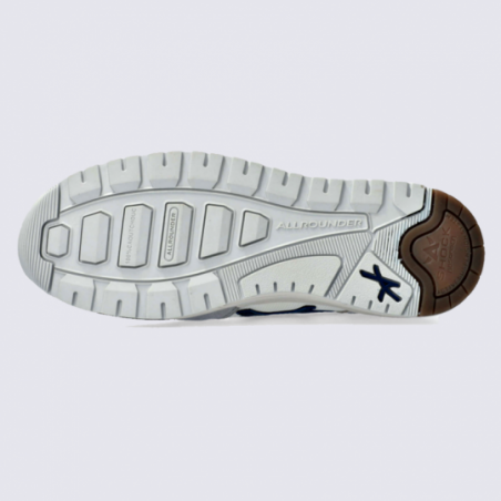 Baskets Allrounder, baskets légères et tendances homme en cuir gris/blanc