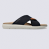 Mules Mephisto, mules confortables et tendances homme en cuir navy Mules Mephisto, mules confortables et tendances homme en cuir navy