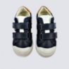 Baskets Bellamy, baskets tendances garçon en cuir marine Baskets Bellamy, baskets tendances garçon en cuir marine