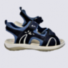 Sandales Superfit, sandales filles en cuir bleu Sandales Superfit, sandales filles en cuir bleu