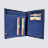 Portefeuille Frandi, portefeuille homme en cuir bleu france Portefeuille Frandi, portefeuille homme en cuir bleu france