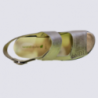 Sandales Waldlaufer, sandales confortables femme en cuir pierre Sandales Waldlaufer, sandales confortables femme en cuir pierre