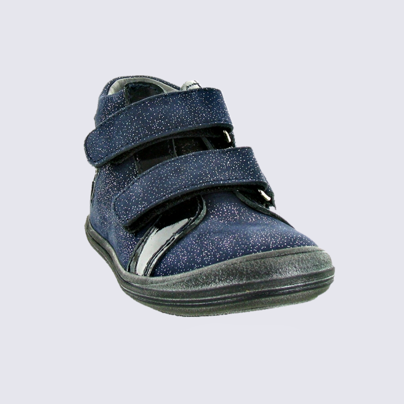 Sandales en cuir STONE avec fermeture velcro 