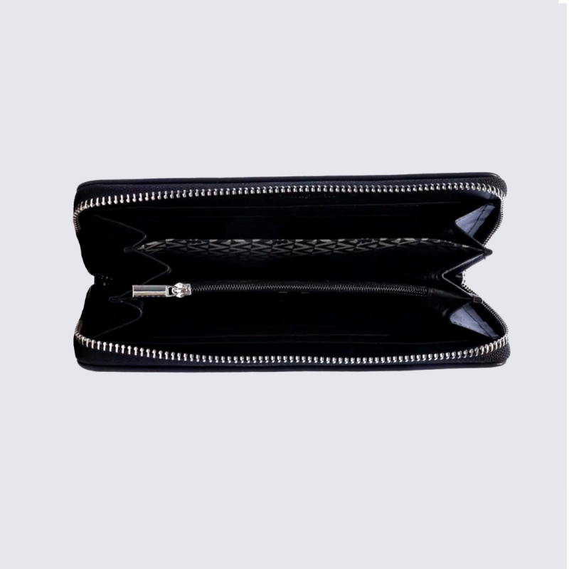 Pochette Lulu Castagnette, pochette femme en cuir noir