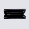 Pochette Lulu Castagnette, pochette femme en cuir noir