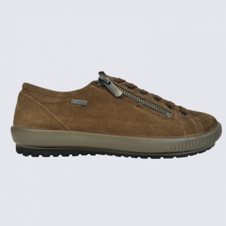 Baskets Legero, baskets femme en cuir brun