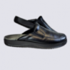 Mules Rohde, mules homme en cuir noir Mules Rohde, mules homme en cuir noir