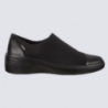 Chaussures Ecco, chaussures Slipper femme en bi-matière noir Chaussures Ecco, chaussures Slipper femme en bi-matière noir